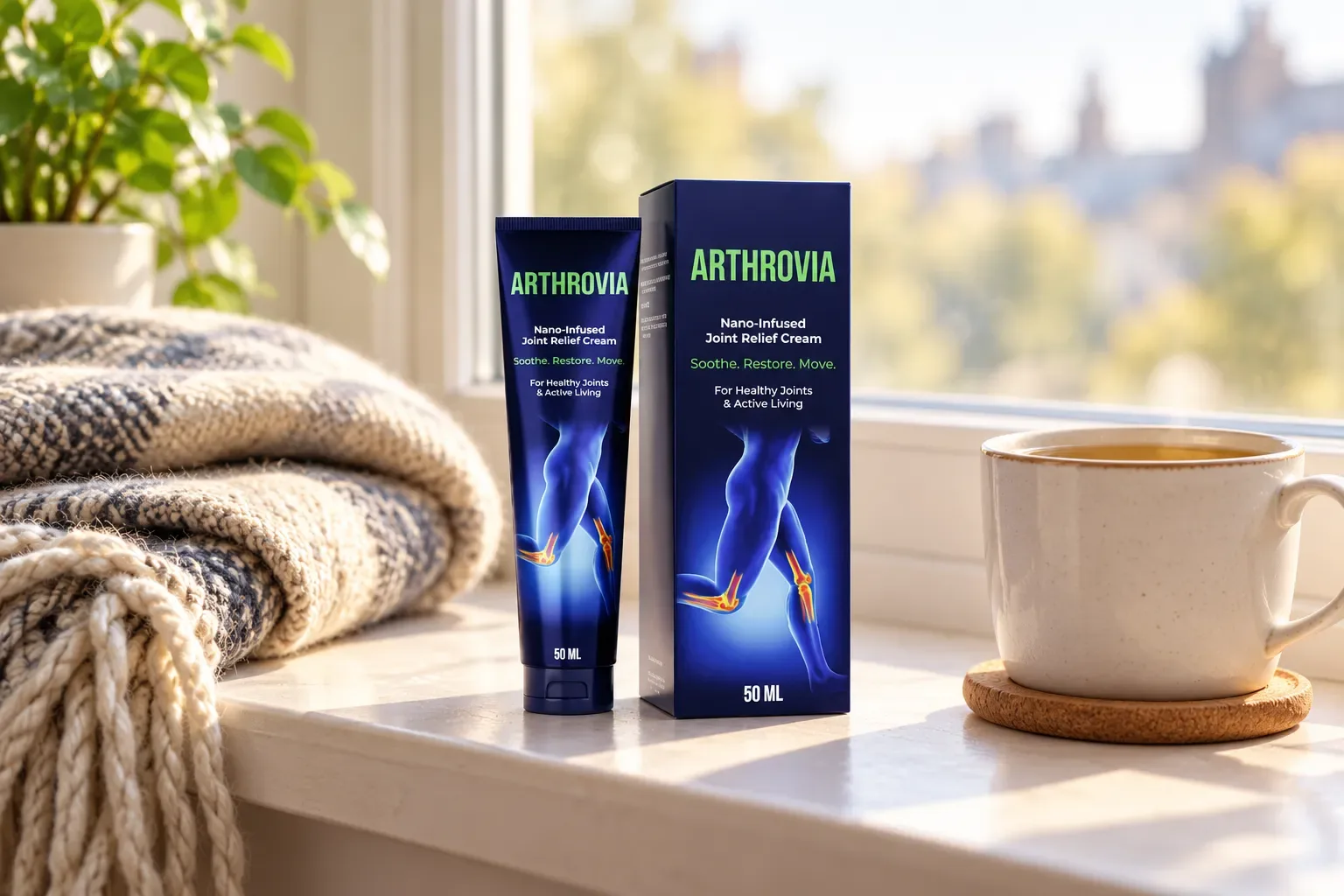 Arthrovia — le produit au quotidien