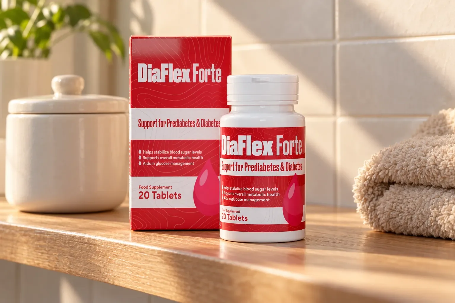 DiaFlex Forte — le produit au quotidien